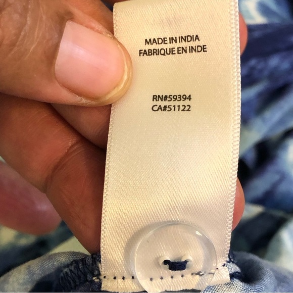 Beach Lunch Lounge Coley Tie Dye Sleeveless Lightweight Sundress with Tie String - Picture 13 of 14